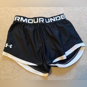 Under Armour Kids Black and White Shorts